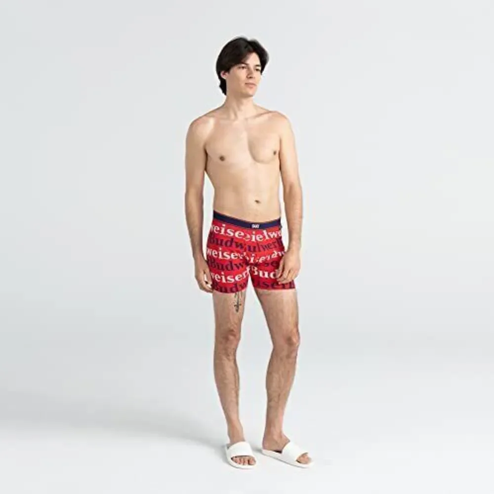 SAXX Men's Daytripper Boxer Briefs with Built-in Pouch Support - Med